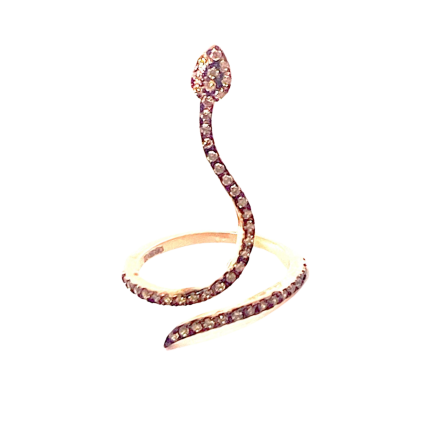 Anello Silver Snake immagine 3