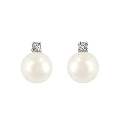 Orecchini Pearl Diamond